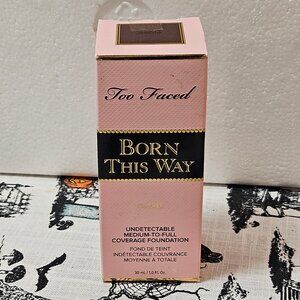 Too Faced Born This Way Medium-to-Full Foundation - Sable - 1 fl oz / 30 mL